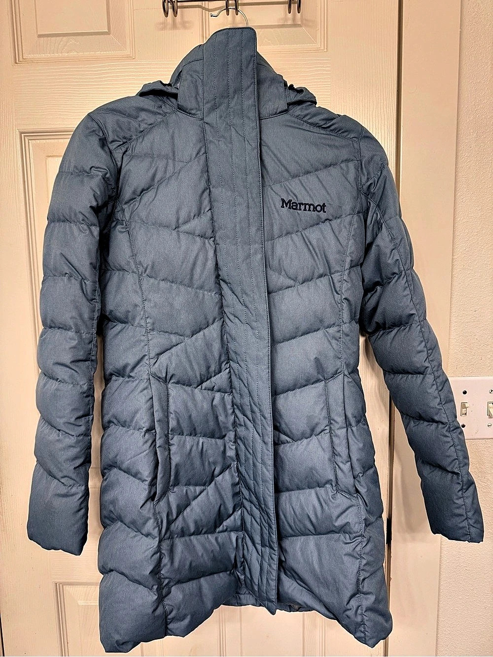 Marmot Montreal Coat Women's Blue Puffer Jacket